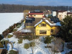 Snagov, vila individuala, curte amenajata, prosumator 8 kw