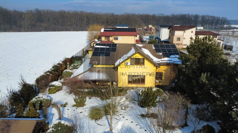 Snagov, vila individuala, curte amenajata, prosumator 8 kw